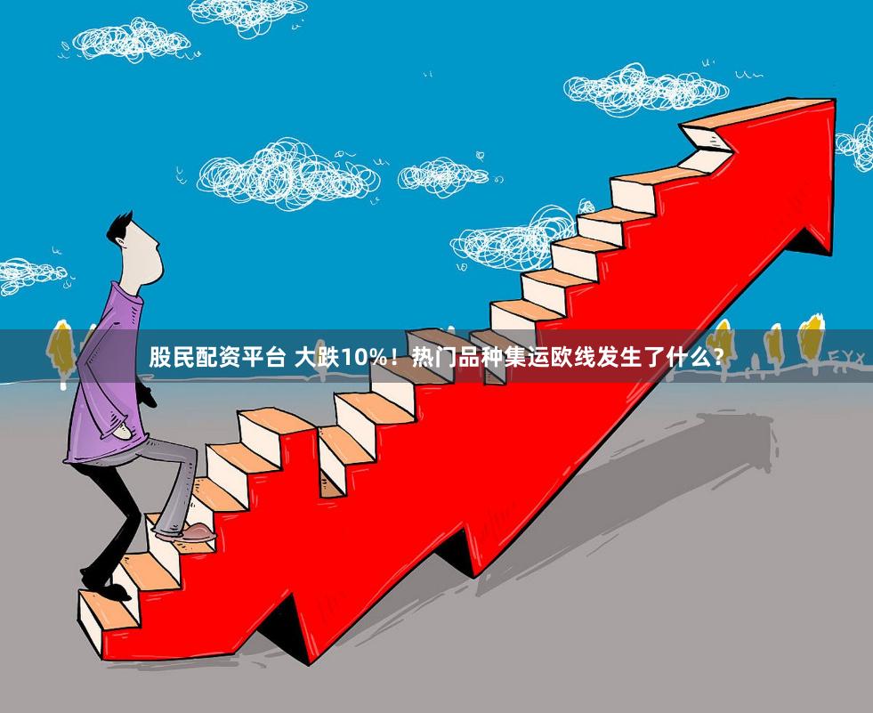 股民配资平台 大跌10%！热门品种集运欧线发生了什么？