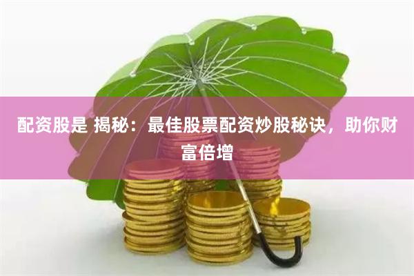 配资股是 揭秘：最佳股票配资炒股秘诀，助你财富倍增