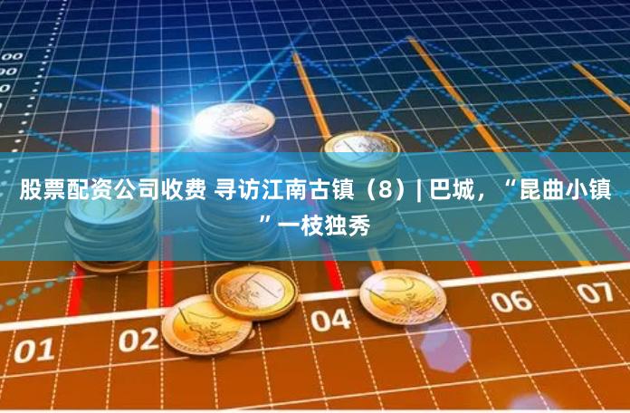股票配资公司收费 寻访江南古镇（8）| 巴城，“昆曲小镇”一枝独秀